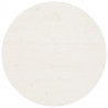 Tampo de mesa pinho maciço Ø70x2.5 cm branco 1