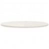 Tampo de mesa pinho maciço Ø90x2.5 cm branco 2