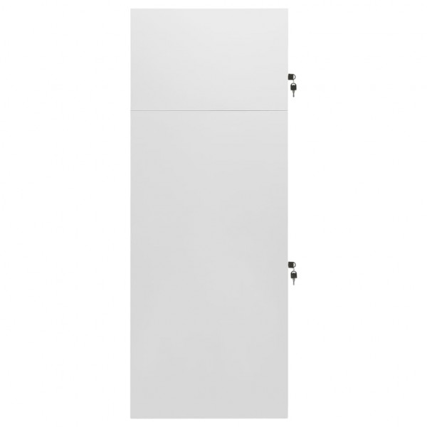 Armário para selas 53x53x140 cm aço cinza-claro M 3