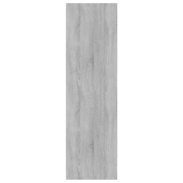 Estantería madera contrachapada gris Sonoma 80x30x103 cm M 4