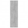 Estantería madera contrachapada gris Sonoma 80x30x103 cm 4