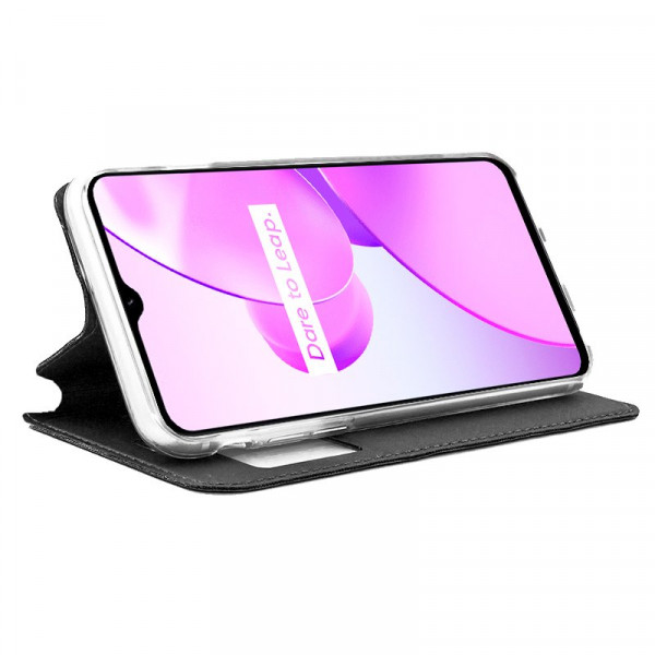 Funda COOL Flip Cover para Realme C31 Liso Negro M 2