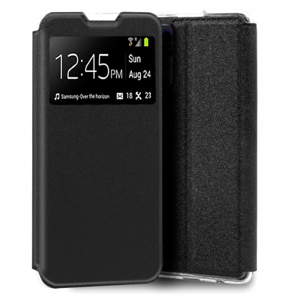 Funda COOL Flip Cover para TCL 30 Plus / 30 / 30 5G Liso Negro D