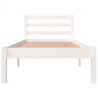 Estructura de cama madera maciza de pino blanco 75x190 cm 4