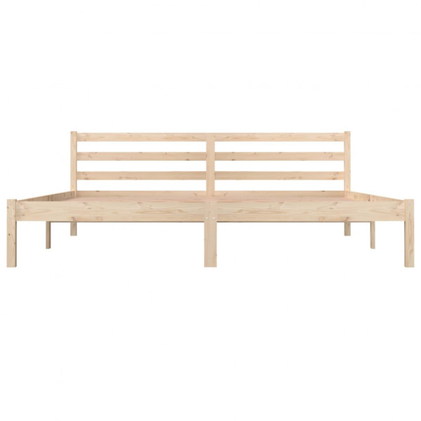 Estructura de cama madera maciza de pino 180x200 cm M 4