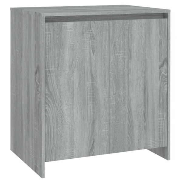Aparador de 3 piezas madera manufacturada gris Sonoma M 4