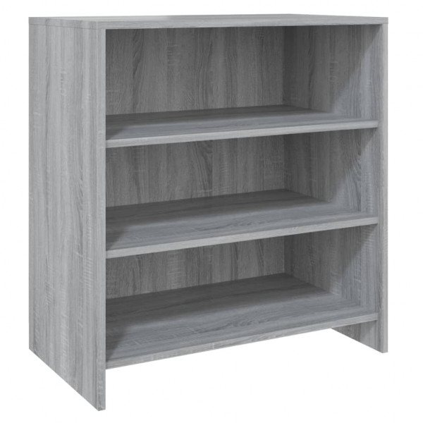 Aparador de 3 piezas madera manufacturada gris Sonoma M 5