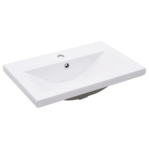 Estructura de baño con lavabo incorporado hierro blanco M 5
