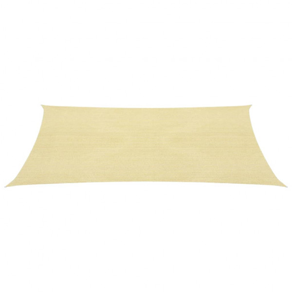 Toldo de vela HDPE beige 160 g/m² 3x3 m M 2