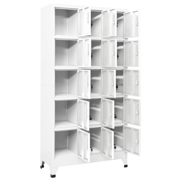 Cacifo 90x40x180 cm aço cinzento-claro M 3