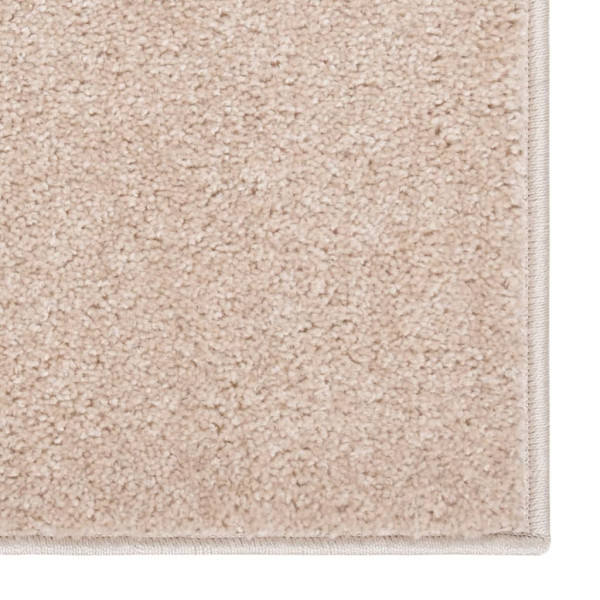Alfombra de pelo corto beige oscuro 200x290 cm M 2