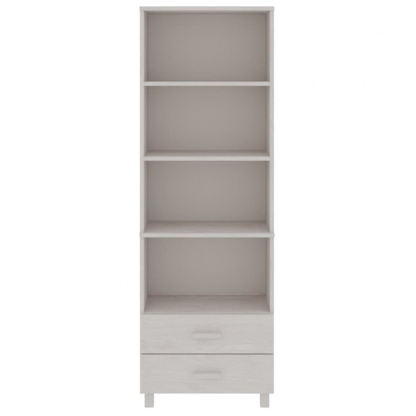 Aparador HAMAR madera maciza de pino blanca 60x35x180 cm M 5