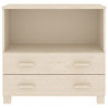 Aparador HAMAR madera de pino maciza marrón miel 85x35x80 cm 5