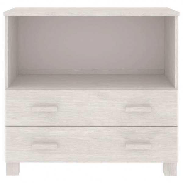 Aparador HAMAR madera maciza de pino blanca 85x35x80 cm M 5