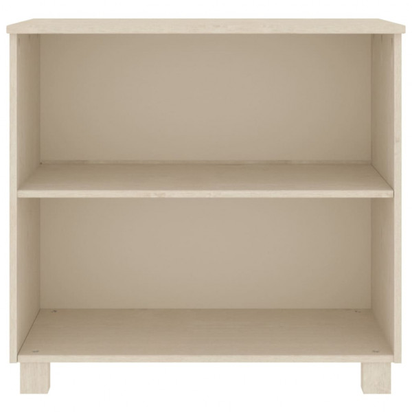 Aparador HAMAR 85x35x80 cm pinho maciço castanho-mel M 4