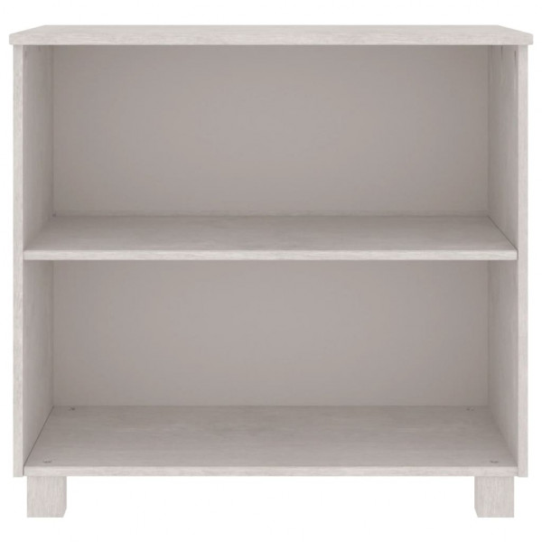 Aparador HAMAR madera maciza de pino blanca 85x35x80 cm M 3