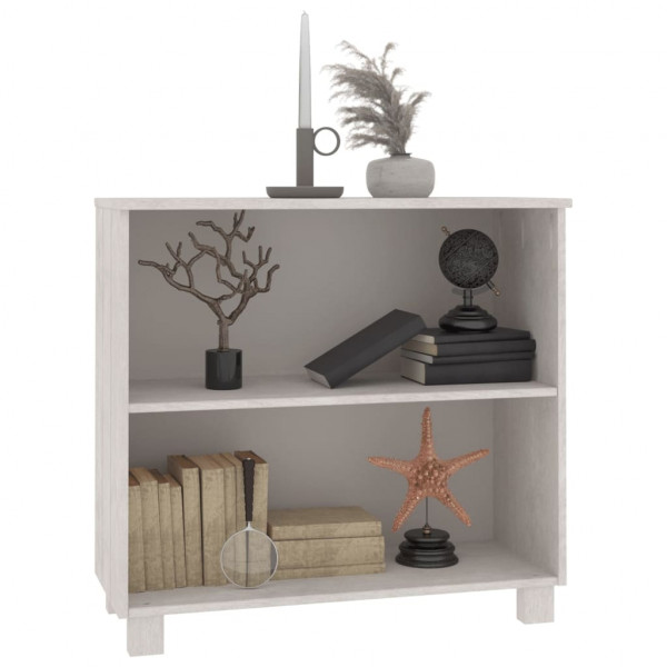 Aparador HAMAR madera maciza de pino blanca 85x35x80 cm M 5