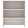 Aparador superior HAMAR madera maciza pino blanco 85x35x100 cm 3