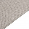 Alfombra de exterior de tejido plano gris taupe 80x250 cm 4