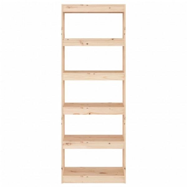 Estantería/divisor de espacios madera de pino 60x30x167.5 cm M 3