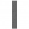 Estantería/divisor de espacios madera pino gris 60x30x167.5 cm 4