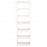 Estantería/divisor de espacios madera pino blanco 60x30x199.5cm 5