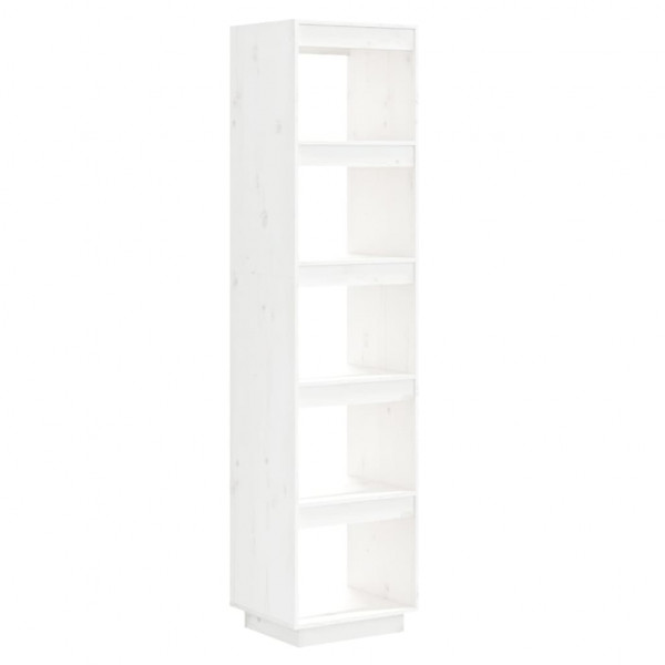 Estante/divisória 40x35x167 cm pinho maciço branco M 2