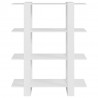 Estante/divisória 100x30x123.5 cm branco 3