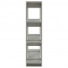 Estante/divisória 100x30x123.5 cm cor cinzento cimento 4