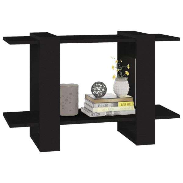 Estante/divisória 80x30x51 cm preto M 4