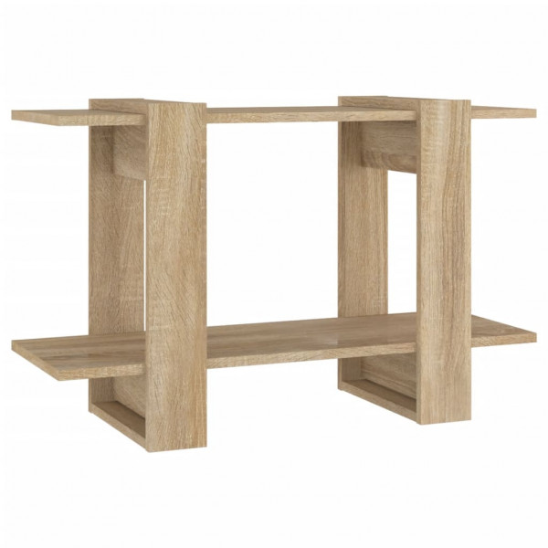 Estante/divisória 80x30x51 cm cor carvalho sonoma M 2