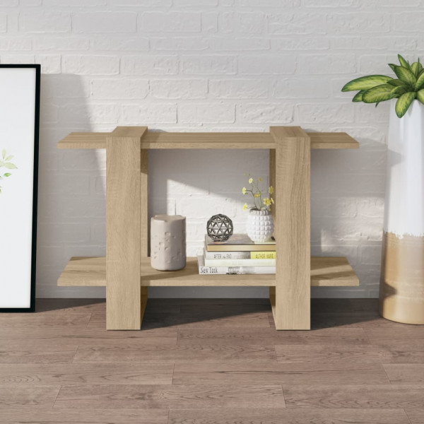 Estante/divisória 80x30x51 cm cor carvalho sonoma M 3