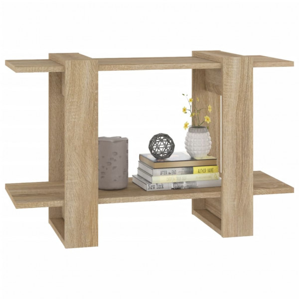 Estante/divisória 80x30x51 cm cor carvalho sonoma M 4