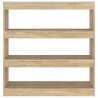 Estantería/divisor espacios color roble Sonoma 100x30x103 cm 3