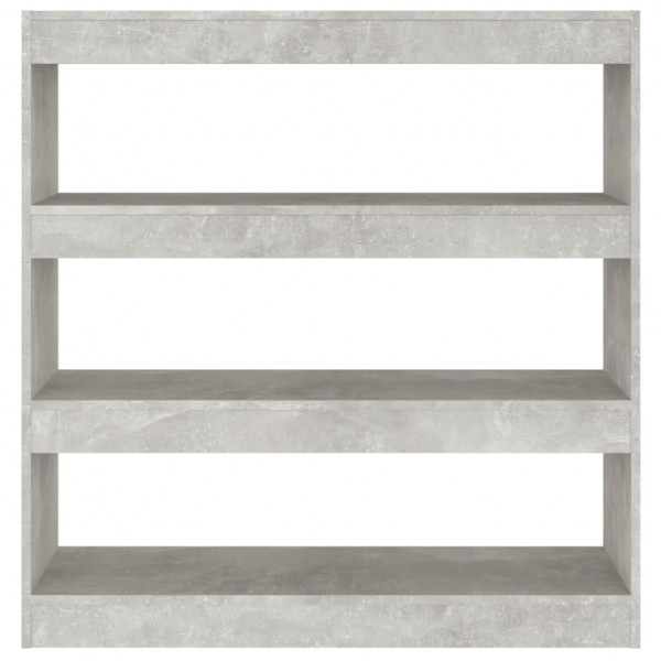 Estante/divisória 100x30x103 cm cor cinzento cimento M 5