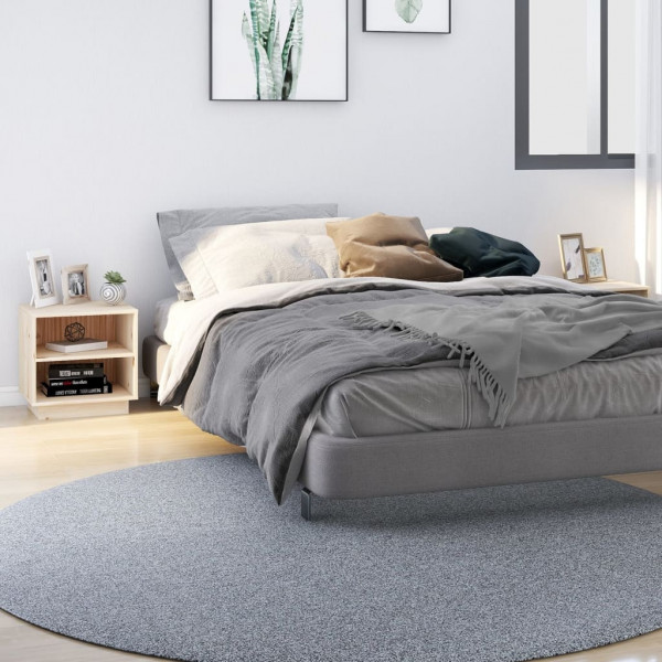 Mesitas de noche 2 unidades madera maciza de pino 40x34x40 cm D