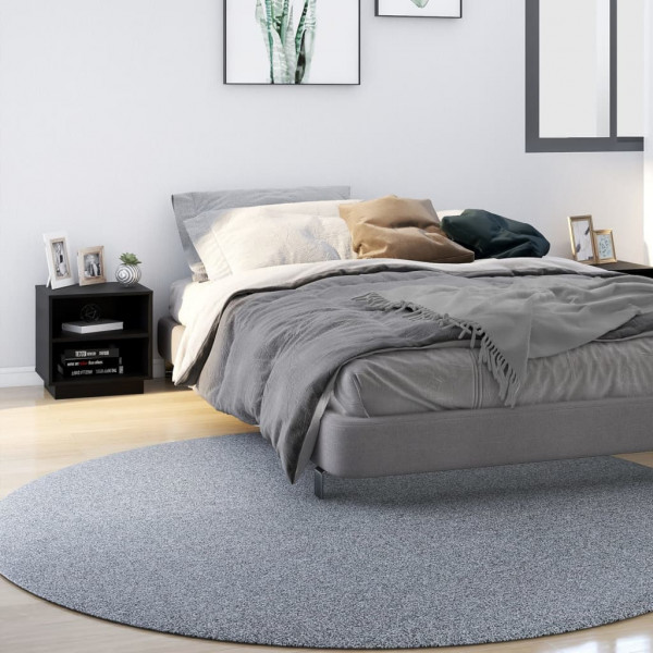 Mesitas de noche 2 uds madera maciza de pino negro 40x34x40 cm D