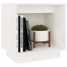 Mesas de cabeceira 2 pcs 40x30x40 cm pinho maciço branco 4