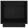 Mesas de cabeceira 2 pcs 40x30x40 cm pinho maciço preto 5