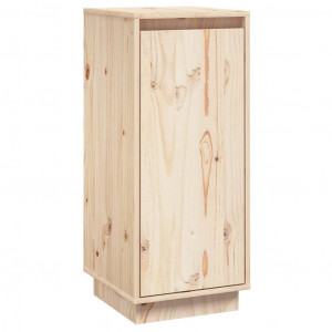 Aparador de madera maciza de pino 31.5x34x75 cm H