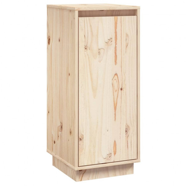 Aparador de madera maciza de pino 31.5x34x75 cm M 2