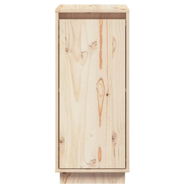 Aparador de madera maciza de pino 31.5x34x75 cm M 5