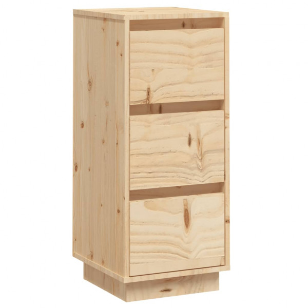 Aparador de madera maciza de pino 32x34x75 cm M 2