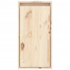 Armario de pared de madera maciza de pino 30x30x60 cm 5