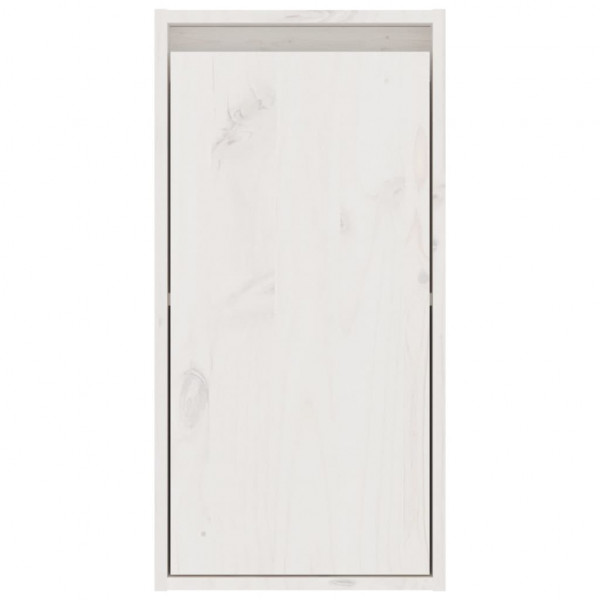Armario de pared de madera maciza de pino blanco 30x30x60 cm M 3