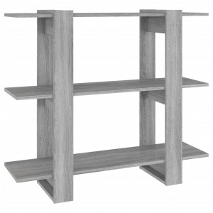 Estantería/divisor de espacios gris Sonoma 100x30x87 cm H