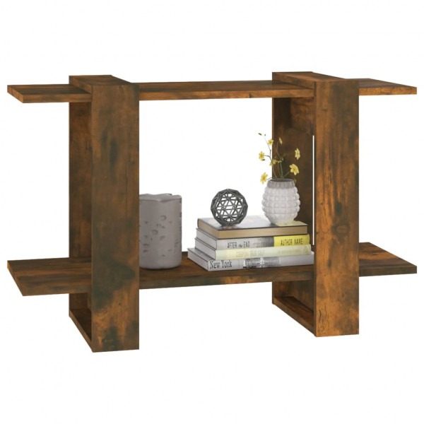 Estante/divisória 80x30x51 cm cor carvalho fumado M 4