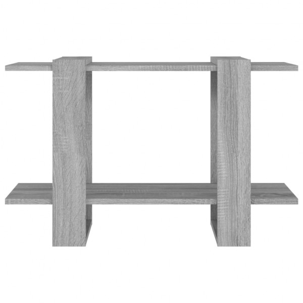 Estante/divisória 80x30x51 cm cor sonoma cinza M 5