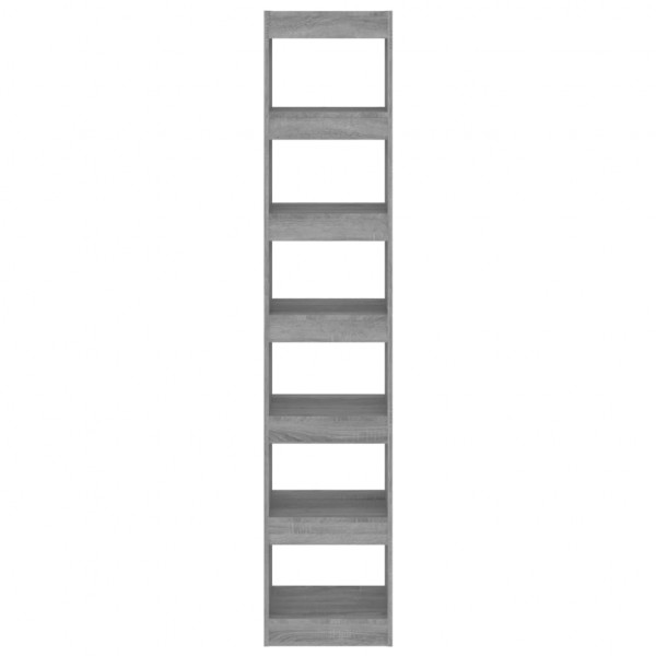 Estantería/divisor de espacios gris Sonoma 40x30x198 cm M 5