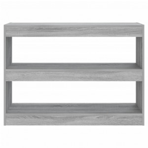 Estante/divisória 100x30x72 cm cor sonoma cinza H